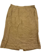 MAX MARA ΦΟΥΣΤΑ ΜΕ ΚΟΥΜΠΙΑ ΡΙΓΩΤΗ ΚΑΦΕ/ΜΑΥΡΗ UNISEX L