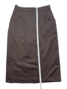 Max Mara Brown Wool Pencil Skirt Women’s Size M
