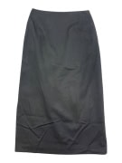 Max Mara Gonna a Tubino da Donna in Lana Nera S