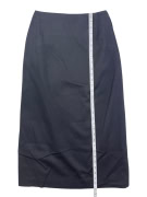 Max Mara Gonna a Tubino da Donna in Lana Nera S