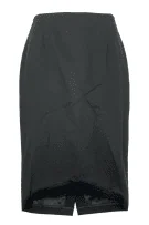 Max Mara Gonna a Tubino da Donna in Lana Nera S