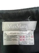 Max Mara Gonna a Tubino da Donna in Lana Nera S