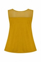 MAX&CO ΑΜΑΝΙΚΟ ΤΟΠ WRAP MUSTARD ΓΥΝΑΙΚΕΙΟ PRE OWNED M