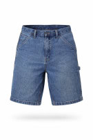 MELTIN POT DENIM SHORTS CARGO WASHED BLUE MEN PRE OWNED M