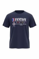 MENDEZ T-Shirt Fantasy Logo Μπλε Unisex XL