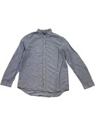 MICHAEL KORS CAMICIA CLASSIC BLUE GREY UOMO PRE OWNED M