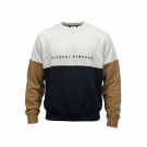Michael Strahan Collection Φούτερ Casual Logo Πολύχρωμο Ανδρικό XXL