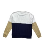 Michael Strahan Felpa Casual con Logo Multicolore da Uomo L