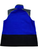 MICHELIN Gilet in pile con logo blu/nero unisex XL