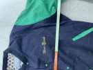 80s MIGHTY MAC VARSITY JACKET STREETWEAR NAVY GREEN MEN PRE OWNED M