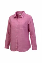 MILLERS LINEN BLEND CASUAL SHIRT PINK WOMEN'S L pre-owned