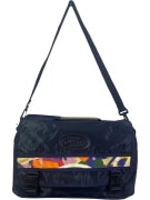 MISSONI ΤΣΑΝΤΑ MESSENGER 90s LOGO ΜΠΛΕ