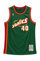 1990s MITCHELL AND NESS ΑΘΛΗΤΙΚΗ ΦΑΝΕΛΑ RACING ΠΡΑΣΙΝΟ ΚΟΚΚΙΝΟ ΑΝΤΡΙΚΟ PRE OWNED m