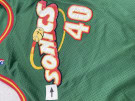 1990s MITCHELL AND NESS ΑΘΛΗΤΙΚΗ ΦΑΝΕΛΑ RACING ΠΡΑΣΙΝΟ ΚΟΚΚΙΝΟ ΑΝΤΡΙΚΟ PRE OWNED m