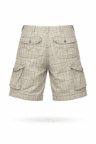 LEVIS CARGO SHORTS CHECKED BEIGE ΑΝΔΡΙΚΟ PRE OWNED