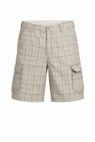 LEVIS CARGO SHORTS CHECKED BEIGE ΑΝΔΡΙΚΟ PRE OWNED
