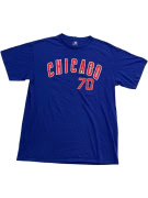 MLB GENUINE MERCHANDISE T-SHIRT CHICAGO MLB ΛΟΓΟΤΥΠΟ ΜΠΛΕ UNISEX LARGE preowned