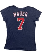 MLB Genuine Merchandise T-Shirt Minnesota 7 Print Blue Women’s S