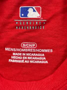 MLB GRAPHIC TEE ROSSO UOMO PRE OWNED S