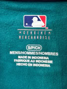 MLB SEATTLE MARINERS ΜΠΛΟΥΖΑ HALF ZIP SPORTSWEAR NAVY TEAL ΑΝΤΡΙΚΟ PRE OWNED S