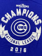 MLB GRAPHIC T SHIRT SPORTSWEAR BLUE MEN PRE OWNED L