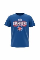MLB TSHIRT VINTAGE CHICAGO CUBS 2016 WORLD SERIES CHAMPIONS ΜΠΛΕ UNISEX XL preowned