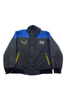 MODERN HEADWEAR ΜΠΟΥΦΑΝ BOMBER RETRO SPORTSWEAR ΜΑΥΡΟ ΜΠΛΕ ΑΝΤΡΙΚΟ PRE OWNED XL