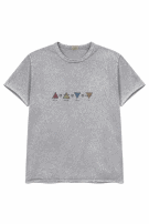 1990s MODUS T SHIRT VINTAGE GRIGIO UOMO PRE OWNED XL