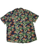 MOLOKAI SURF CO. ΠΟΥΚΑΜΙΣΟ HAWAIIAN PRINT NAVY ΑΝΤΡΙΚΟ PRE OWNED XL