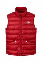 MONCLER VEST CLASSIC RED MEN PRE OWNED M