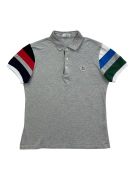 MONCLER ΜΠΛΟΥΖΑ POLO LOGO PATCH ΓΚΡΙ UNISEX M