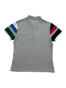 MONCLER ΜΠΛΟΥΖΑ POLO LOGO PATCH ΓΚΡΙ UNISEX M