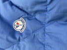 1980s MONCLER MADE IN FRANCE JACKET SPORTY BLUE MEN PRE OWNED XL