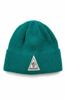 MONCLER KNIT BEANIE MINIMAL TEAL UNISEX PRE OWNED
