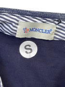 MONCLER POLO SHIRT CLASSIC NAVY UOMO PRE OWNED XL