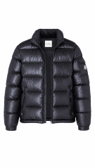 MONCLER GIACCA PUFFER MINIMAL NERO UOMO PRE OWNED L