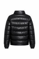 MONCLER GIACCA PUFFER MINIMAL NERO UOMO PRE OWNED L