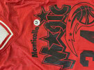 MONTICELLO BASKETBALL JERSEY GRAPHIC RED MENS PRE OWNED M