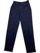 Moschino Cheap and Chic Classic Pants Minimal Logo Dark Blue Women’s S