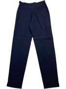 Moschino Cheap and Chic Classic Pants Minimal Logo Dark Blue Women’s S