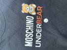 MOSCHINO FELPA STREETWEAR NERO UOMO PRE OWNED L