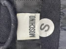 1990s MOSCHINO COAT CLASSIC BLACK WOMEN PRE OWNED S