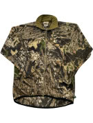 MOSSY OAK ZIP FLEECE JACKET CAMO OLIVE MENS PRE OWNED M