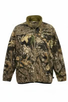 MOSSY OAK ZIP FLEECE JACKET CAMO OLIVE MENS PRE OWNED M