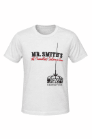 1980s MR SMITHS GRAPHIC TEE ΛΕΥΚΟ ΑΝΤΡΙΚΟ PRE OWNED XS