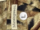 MUNSINGWEAR CAMICIA RETRO BEIGE UOMO PRE OWNED L