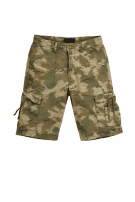 SYN JEANS CARGO SHORTS CAMO ΚΑΦΕ ΑΝΤΡΙΚΟ PRE OWNED L