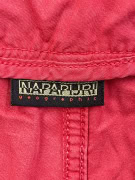 NAPAPIJRI BERMUDA SHORTS LOGO RED UNISEX M