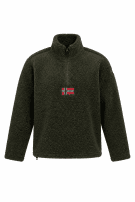 NAPAPIJRI FLEECE JACKET MINIMAL OLIVA UOMO PRE OWNED M/S