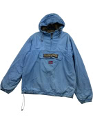 Napapijri Geographic Blue Windbreaker Jacket Size M